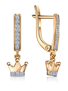 Серьги из золота
