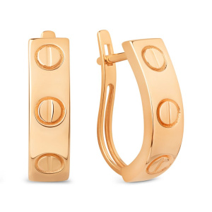 Серьги из золота