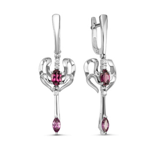 Серьги из золота Premium