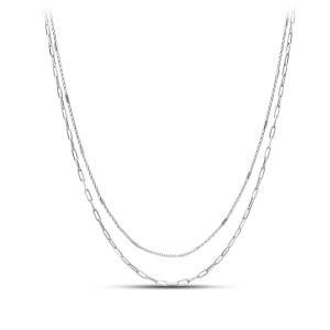 Колье из серебра