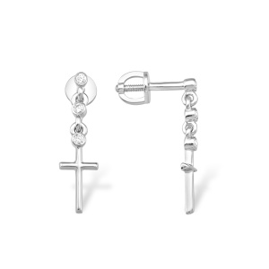 Серьги из серебра