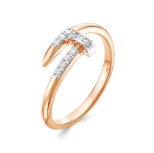 Кольцо из золота с бриллиантами