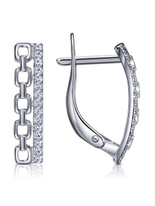 Серьги из серебра