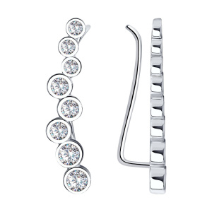 Серьги из серебра