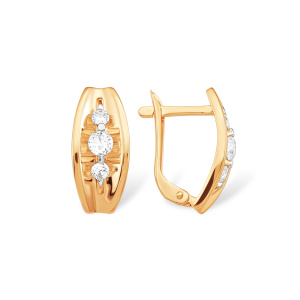 Серьги из золота