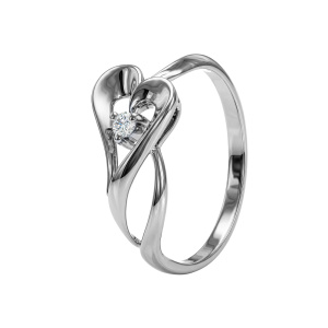 Кольцо из золота с бриллиантами