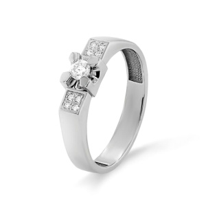 Кольцо из золота с бриллиантами