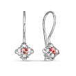 Серьги из серебра