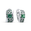 Серьги из золота Premium