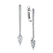 Серьги из золота Premium