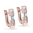 Серьги из золота с бриллиантами