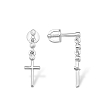 Серьги из серебра