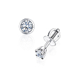 Серьги из золота Premium