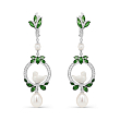 Серьги из серебра