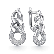 Серьги из серебра