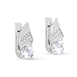 Серьги из серебра