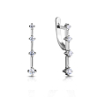 Серьги из золота Premium