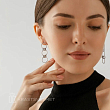 Серьги из серебра