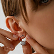 Серьги из серебра