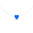 Колье из серебра с полудрагоценными вставками