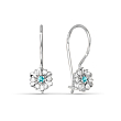 Серьги из серебра