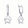 Серьги из серебра