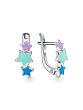 Серьги из серебра